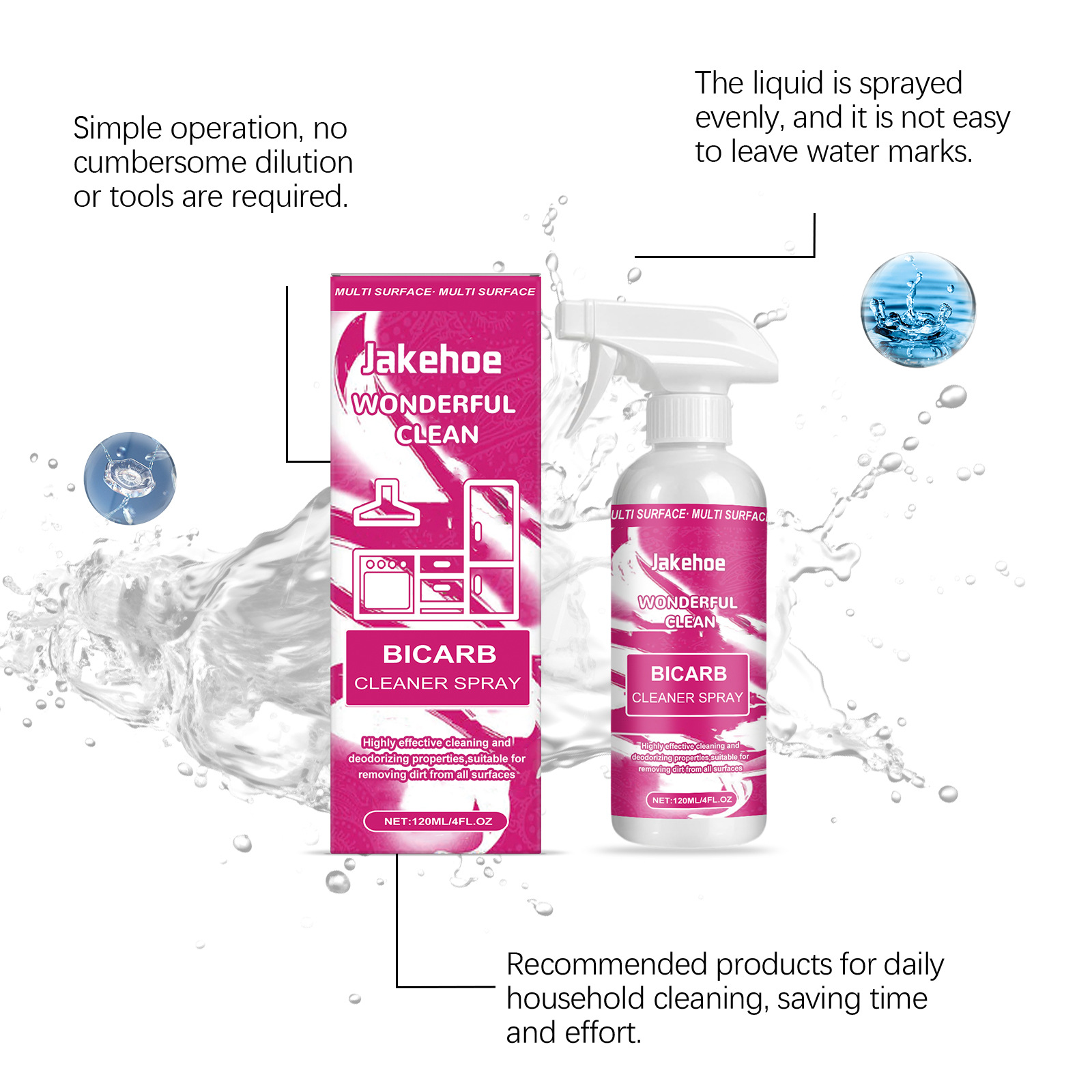 Baking Soda Cleaning Spray,Hea - Kitchen Cleaner Baking Soda review and price