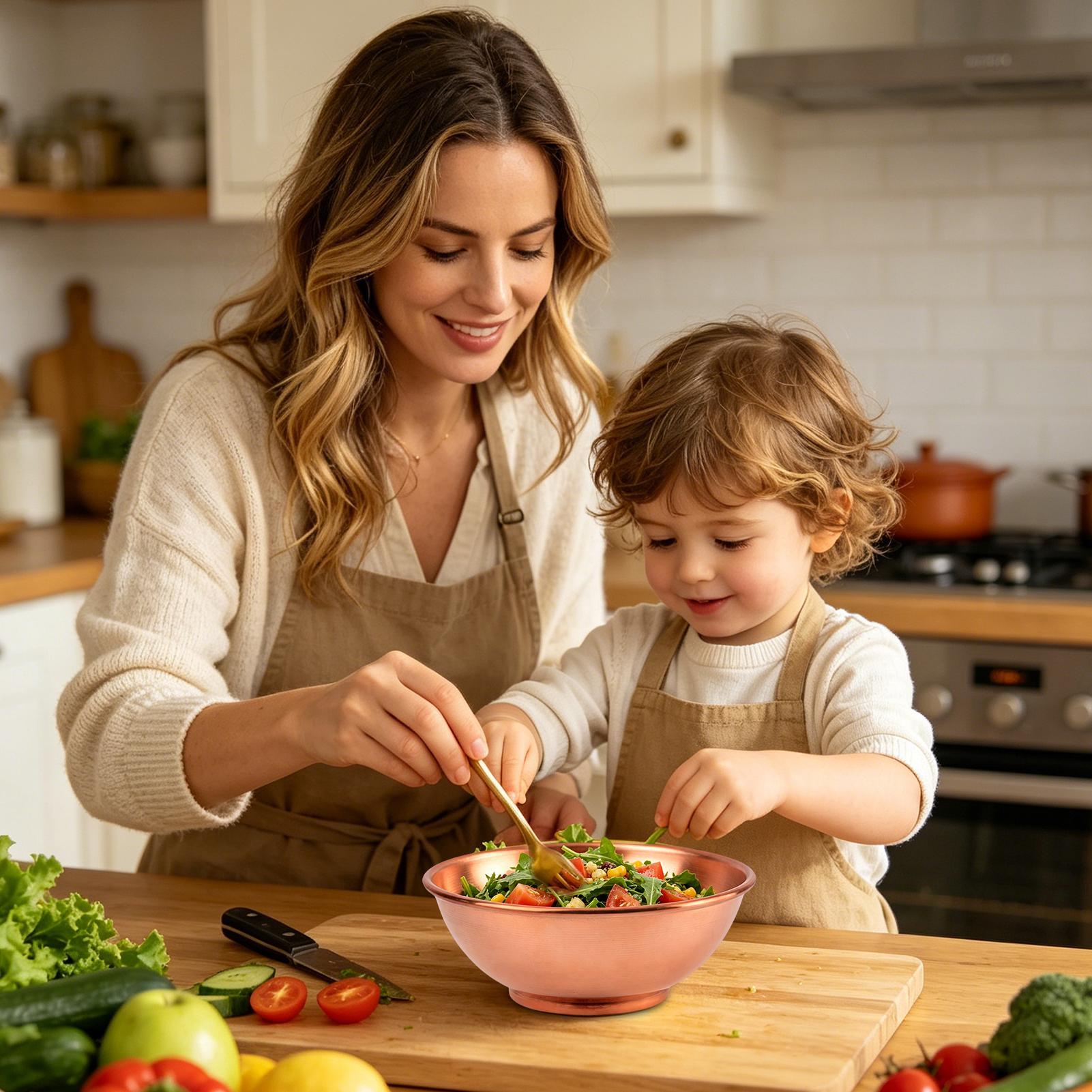 Copper Bowl Large Storage Cont - Kitchen Baking Bowls review and price