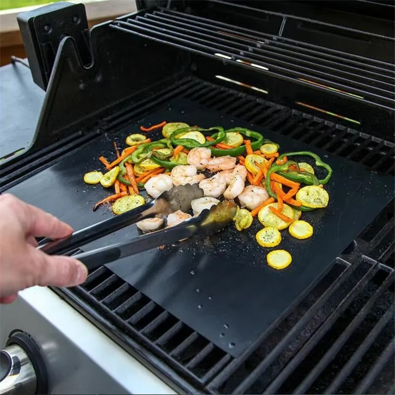 1/2/3/4/5PCS Black BBQ Grill M - Kitchen Baking Mat review and price