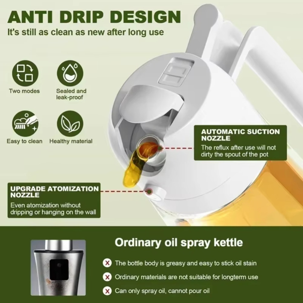 2in1 470ml Plastic Spray Oil S - Kitchen With Baking Area review and price