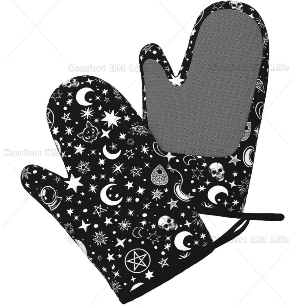 Witch Cat Silicone Oven Mitts  - Kitchen Witch Baking review and price