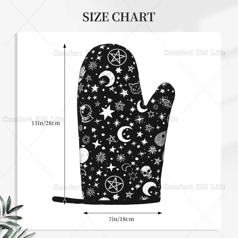 Witch Cat Silicone Oven Mitts  - Kitchen Witch Baking review and price