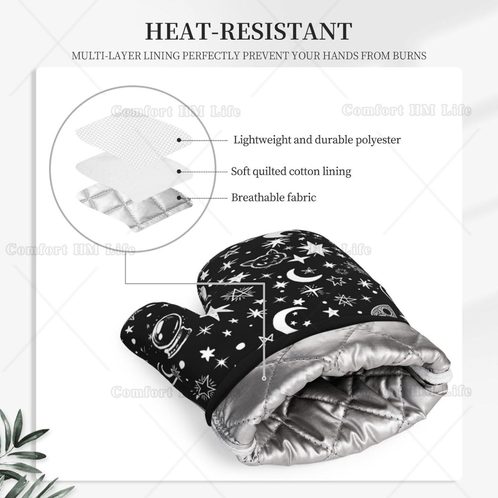 Witch Cat Silicone Oven Mitts  - Kitchen Witch Baking review and price