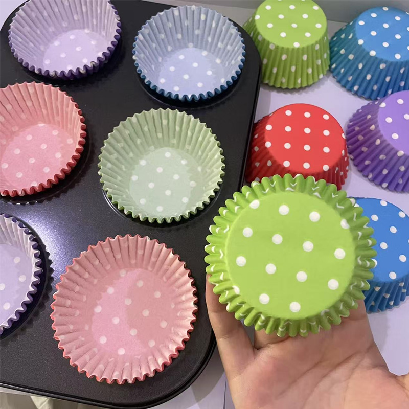 100Pcs/200Pcs Polka Dot Cake P - Kitchen Baking Mat review and price
