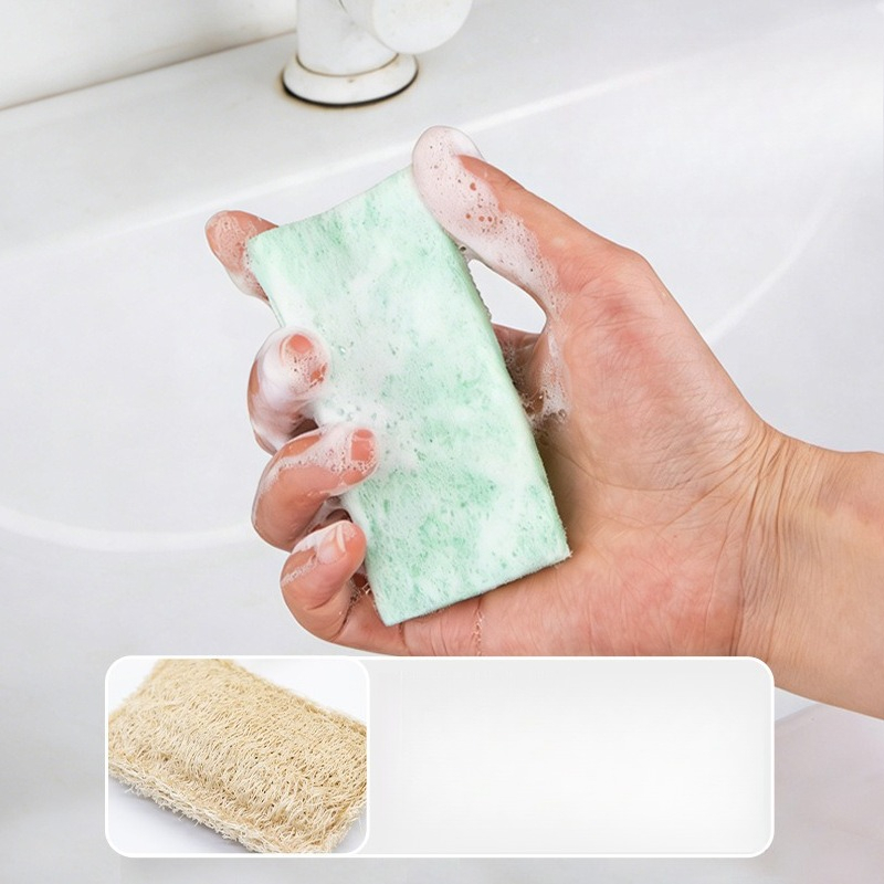 Dish Sponge Scouring Wipes Mul - Kitchen Cleaner Baking Soda review and price