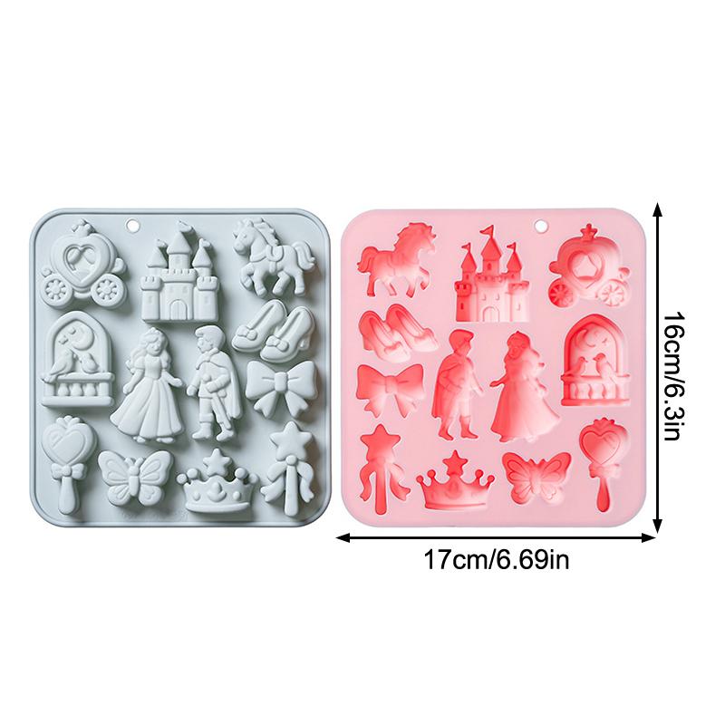 HOT!12 Cavity Prince, Princess - Silicone Cake Mold review and price