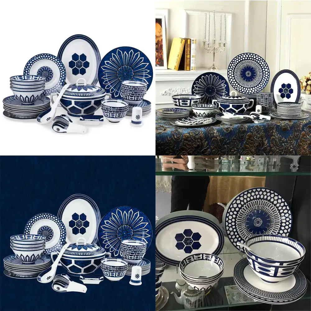 58 Pcs Dinnerware Set Kitchen  - Kitchen Utensils review and price