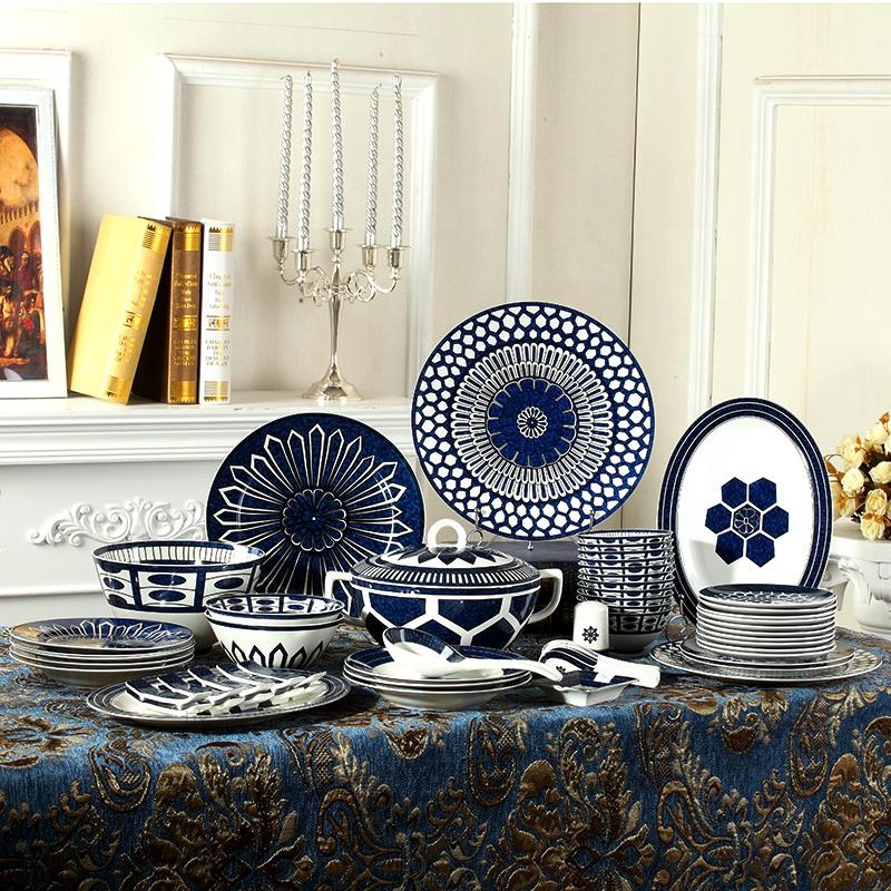 58 Pcs Dinnerware Set Kitchen  - Kitchen Utensils review and price