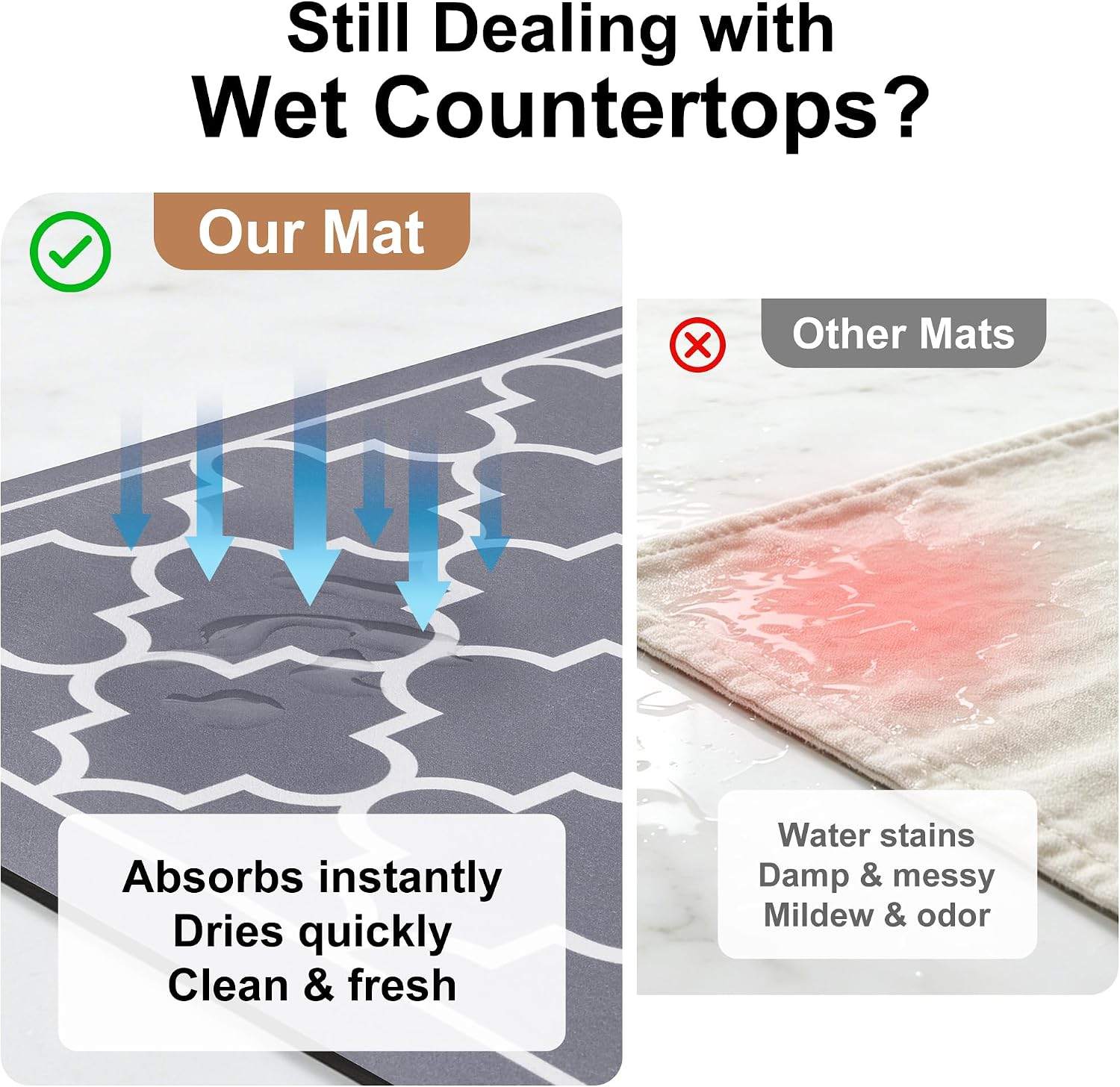 Tableware Drying Mat Super Abs - Kitchen Baking Mat review and price