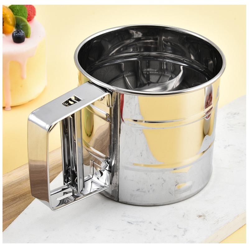 1PC Stainless Steel Flour Sift - Baking Powder Kitchen review and price